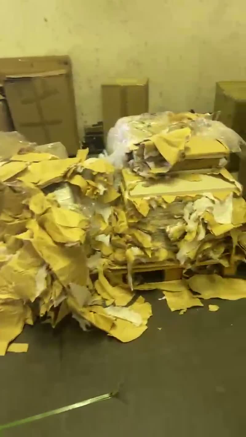Walkthrough video of brand-new overstock pallets in the warehouse
